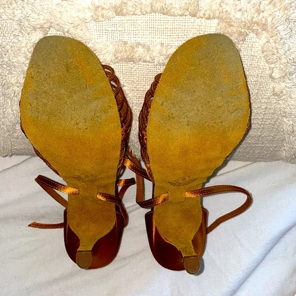 IDS (International Dance Shoes) Latin 2.5 inch Heels Size: UK 6 or US 8 Ballroom - Picture 7 of 8